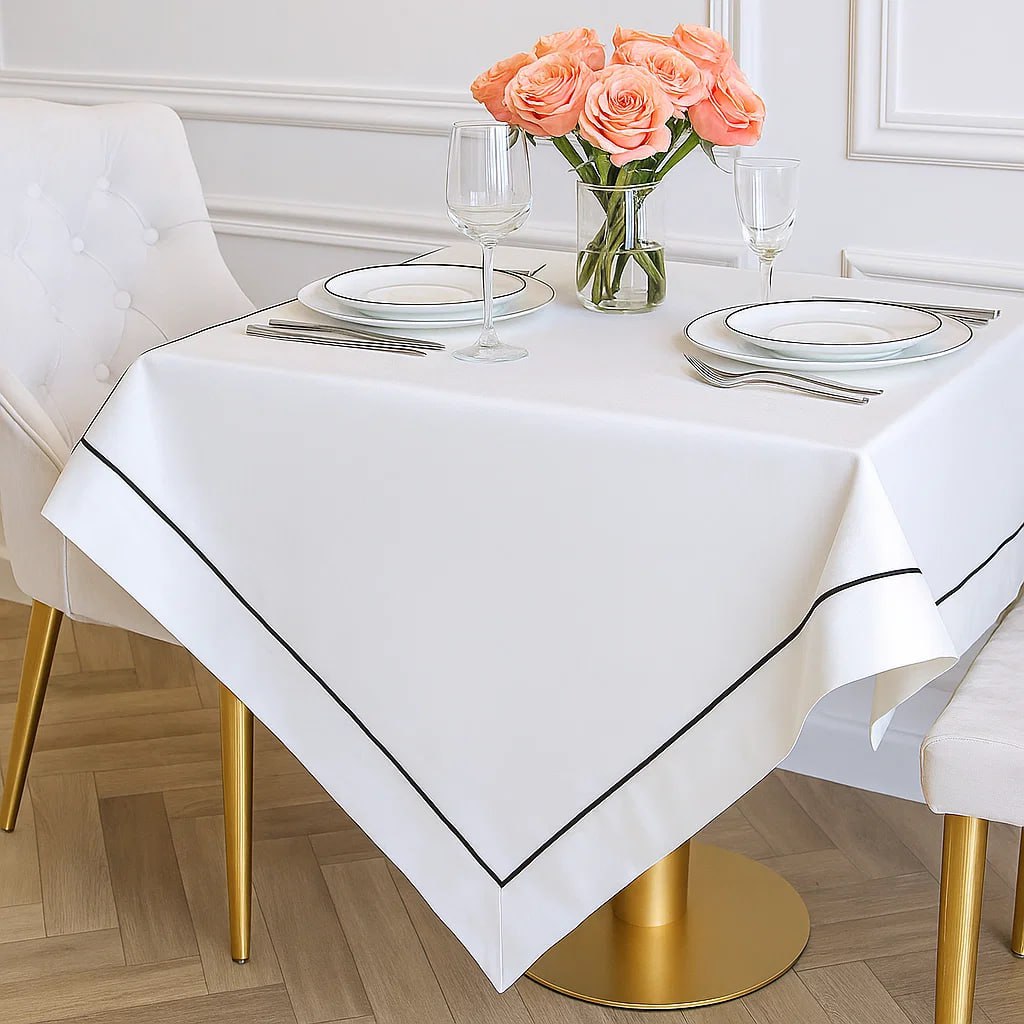 Obrus plamoodporny LUKKA z delikatną lamówką 230g/m2
